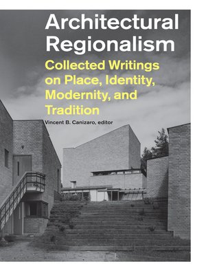 cover image of Architectural Regionalism